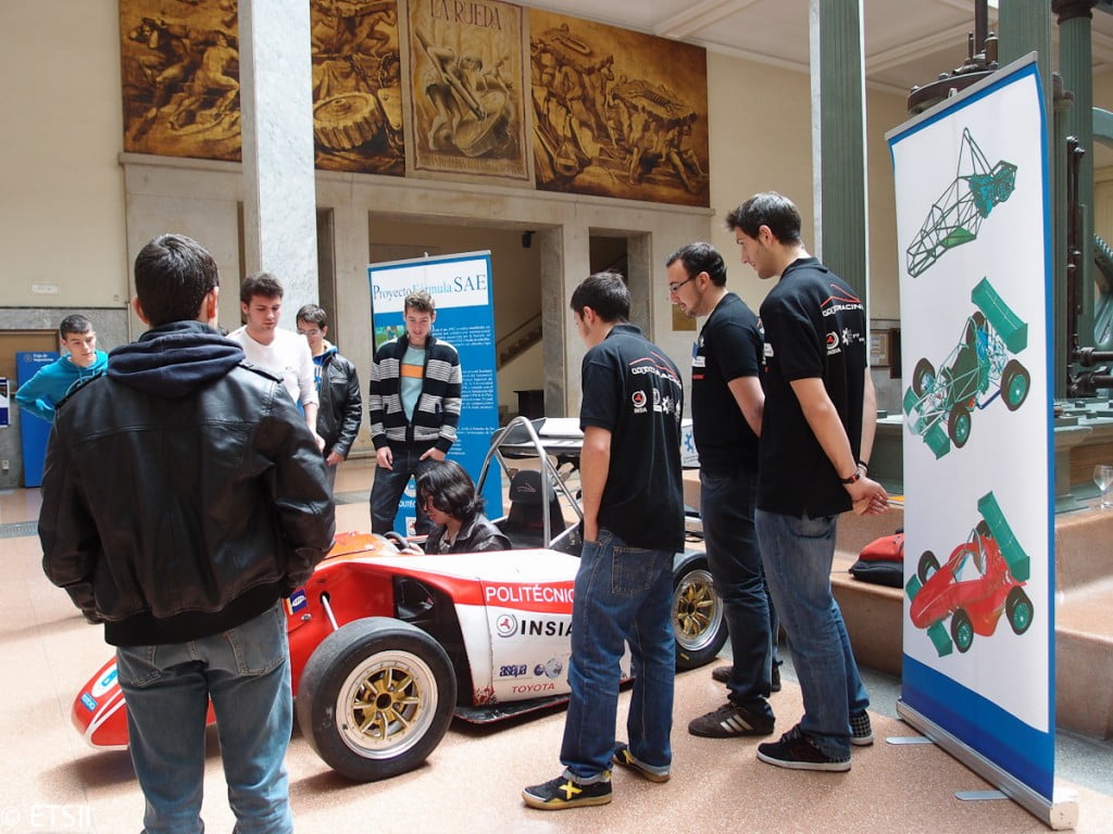 Coche UPM RACING  competirá en SIlverstone