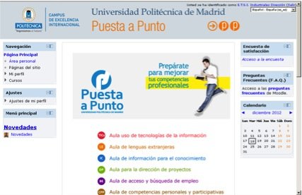 Portal de Puesta a Punto de la UPM