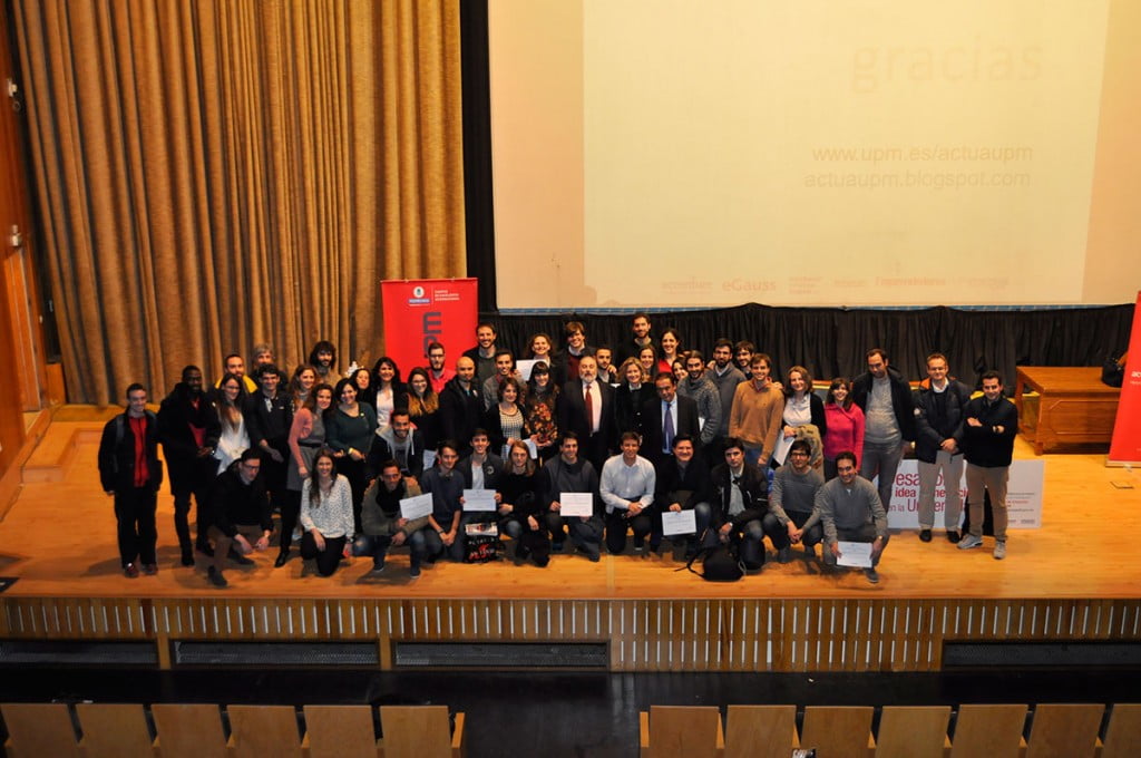 Premios a la Escuela, desde Actúa UPM a COIIM reconocen el talento