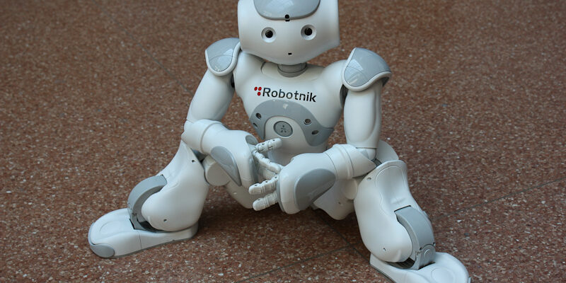 Cybertech´11 Uno de los robots de la exposición