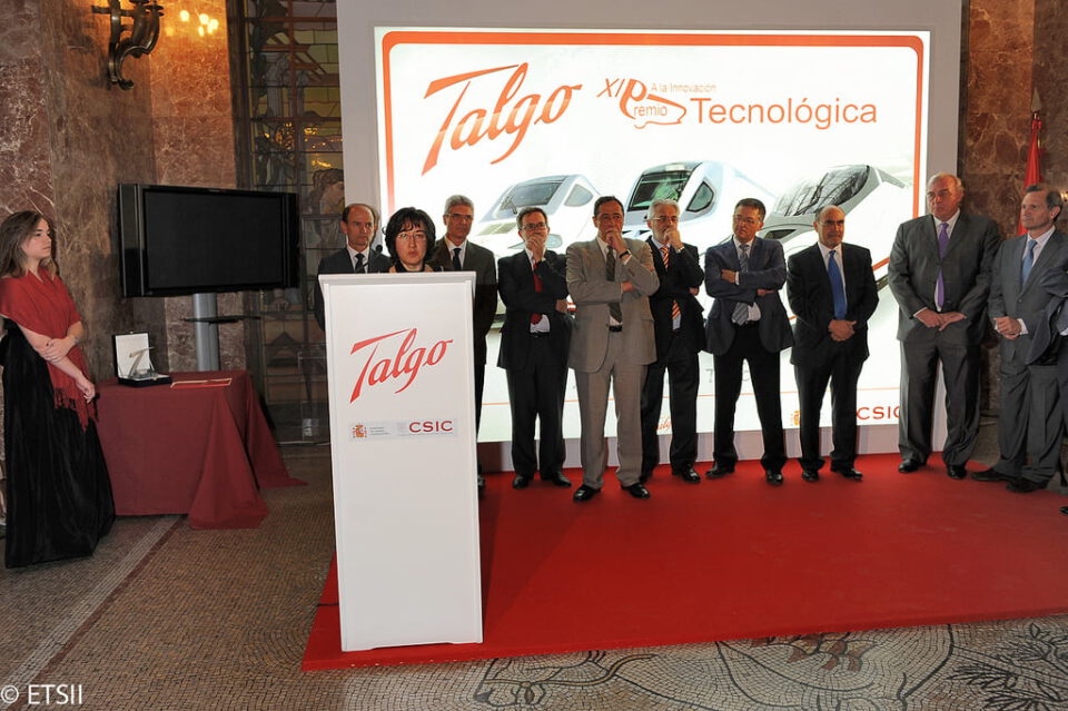 Berta Suárez Esteban Berta Suárez Esteban durante la entrega de premios