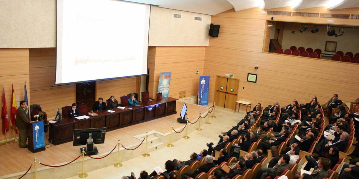 Presentacion_Estudio_Interconexion El salón de actos durante la presentación del estudio