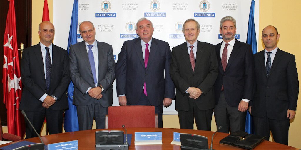 Catedra_Alstom_ETSII Participantes en la firma de la Cátedra Alstom-ETSII