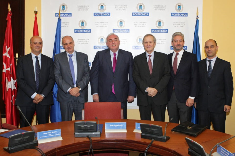 Catedra_Alstom_ETSII Participantes en la firma de la Cátedra Alstom-ETSII