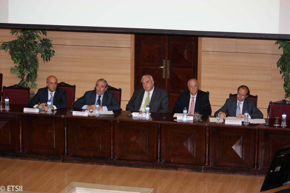 Jesús Félez, Luis Valero, Javier Uceda, Eduardo Gil y Daniel Calleja