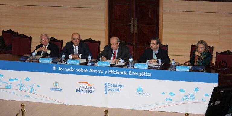Apertura de la Jornada de Eficiencia Energética en la ETSII