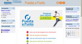Puesta a Punto: Formación complementaria desde tu ordenador