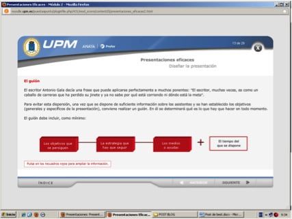 Imagen del Portal Puesta a Punto de la UPM