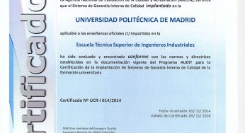 La Escuela obtiene la Certificación AUDIT