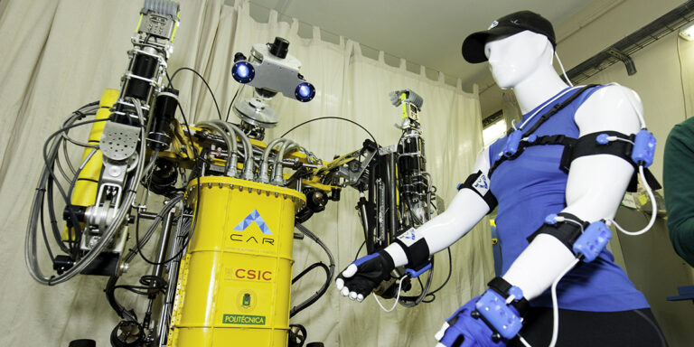 Carlitos, un robot submarinista