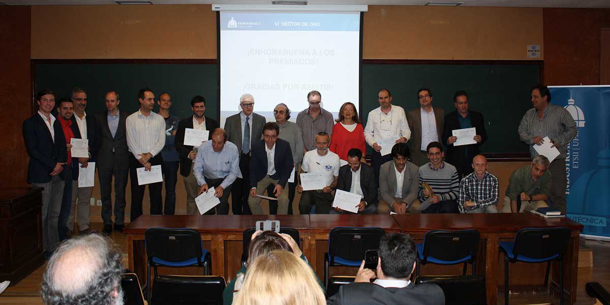 Eduardo Caro Vector de Oro Escuela Industriales UPM