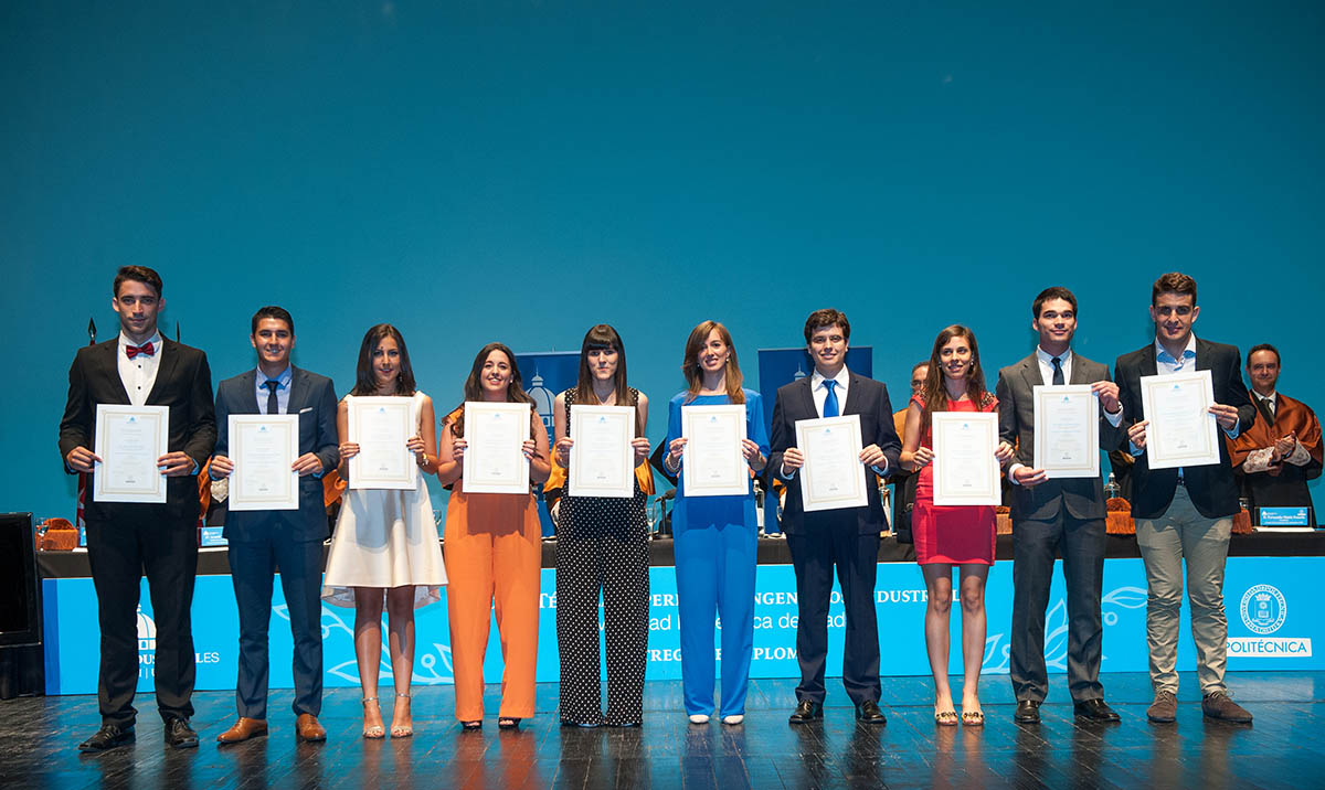 Entrega de Diplomas de Industriales UPM