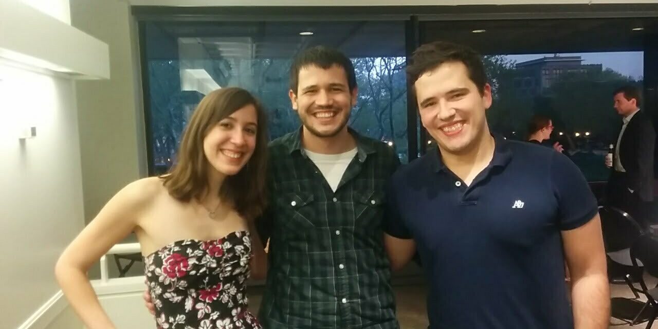 Silvia Espinosa, Javier Martínez y Pablo Rodríguez