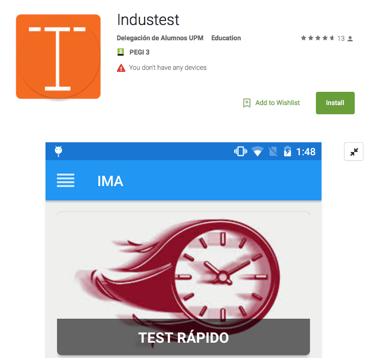 App hecha por estudiantes para practicar asignaturas
