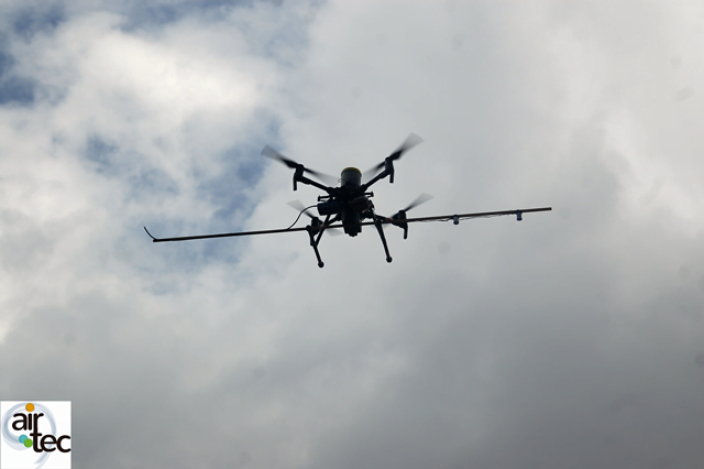 Drones que miden la calidad del aire