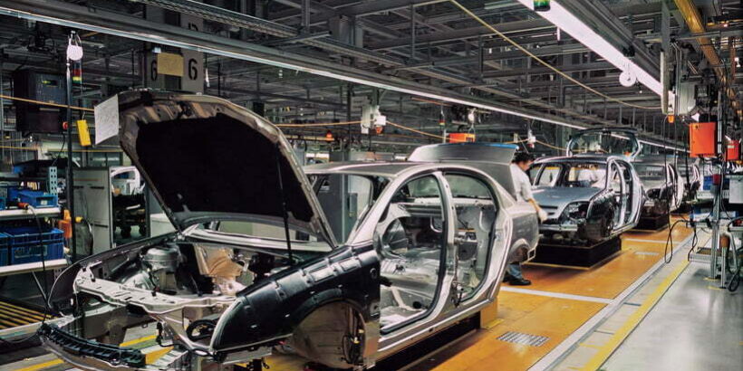 car production line